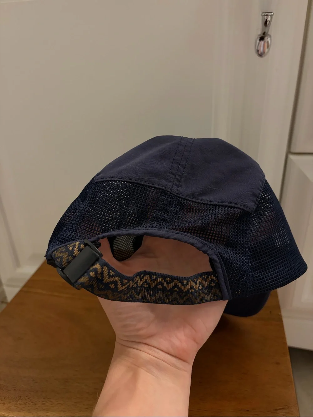 J.Crew Standard Hat Navy Mesh Performance Utility Adjustable Cap